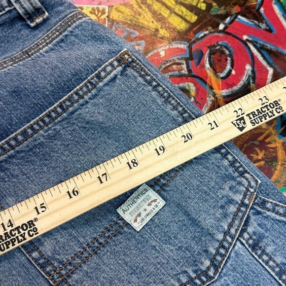 Y2K Levi’s Signature Carpenter Jeans - Men’s 34x30 - Baggy Fit Workwear Denim - Picture 10 of 13